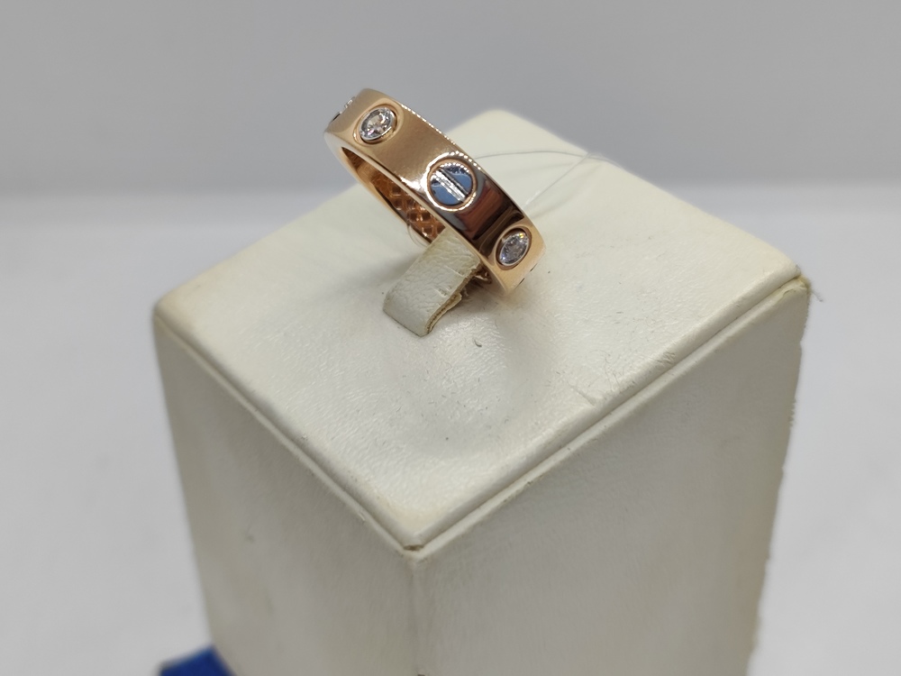 КОЛЬЦО С КАМНЯМИ (Au 585) КОЛЬЦО С КАМНЯМИ (Au 585)