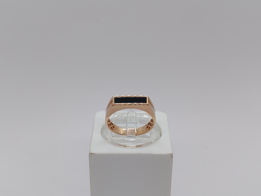 КОЛЬЦО ПЕЧАТКА с камнем (Au 585)