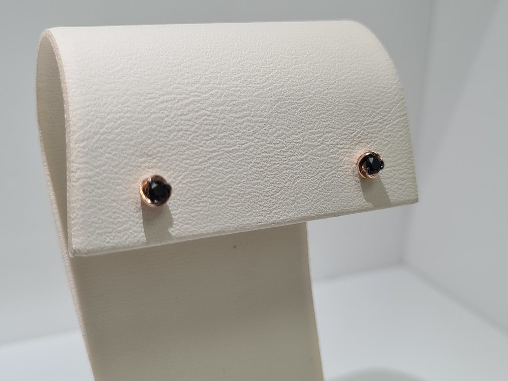 04-62-0153-04 СЕРЬГИ ПУСЕТЫ с камнем (Au 585)