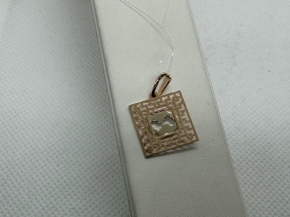 ПОДВЕСКА ЗНАК ЗОДИАКА РЫБЫ (Au 585)