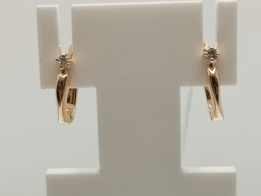 СЕРЬГИ БРИЛЛИАНТ (Au 585)