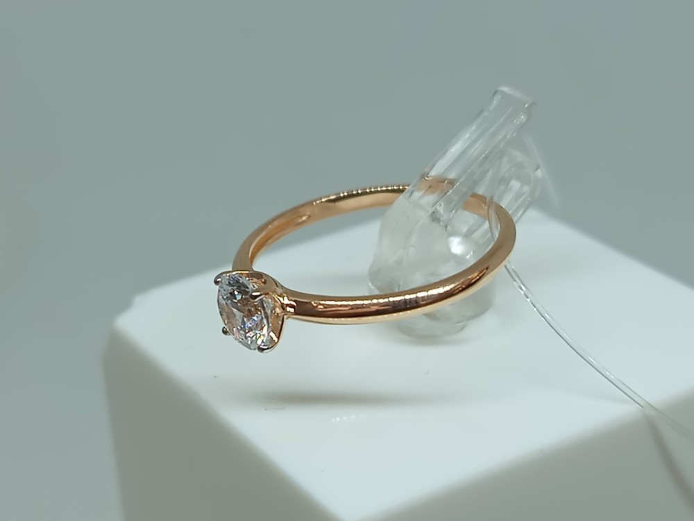 КОЛЬЦО С КАМНЕМ (Au 585)