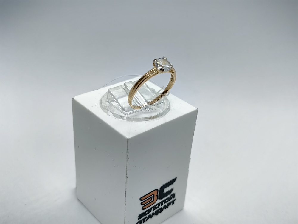 КОЛЬЦО С КАМНЕМ (Au 585)