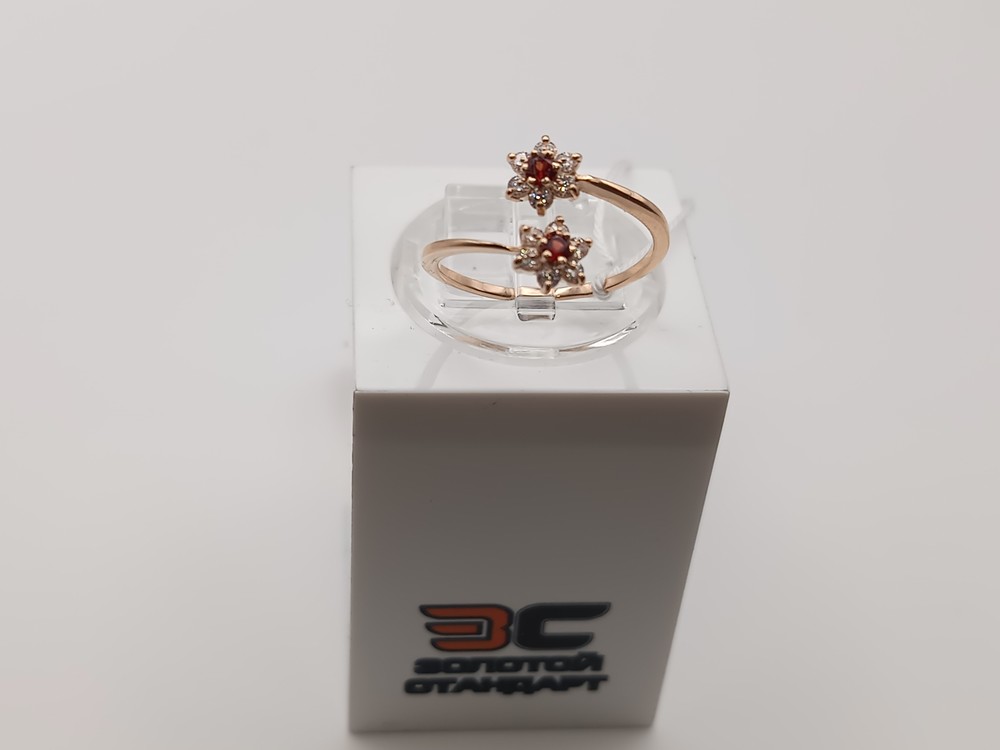 КОЛКМИ585 КОЛЬЦО С КАМНЯМИ (Au 585)