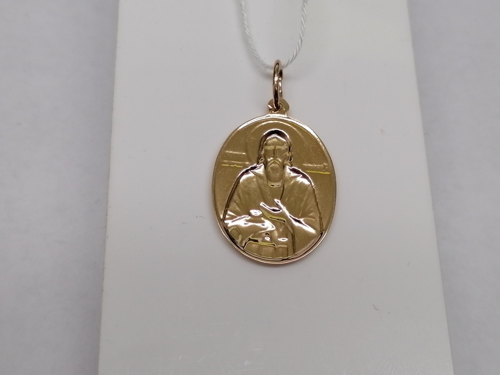 ПОДИБК585 ПОДВЕСКА ИКОНА БЕЗ КАМНЯ (Au 585)