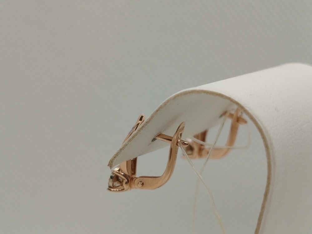 08-52-0102-00 СЕРЬГИ С КАМНЯМИ (Au 585)