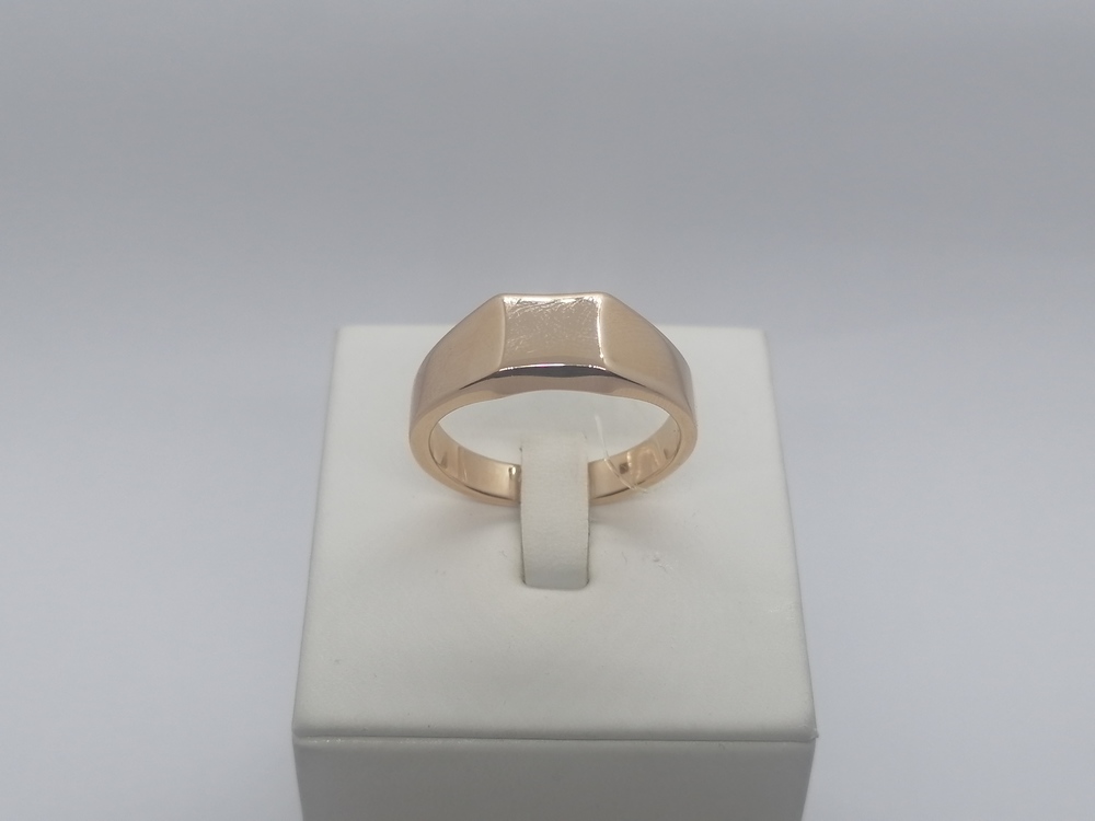 КОЛЬЦО ПЕЧАТКА без камня (Au 585)