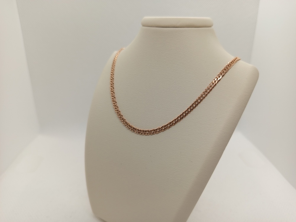 ЦЕПЬ ПОЛНОВЕСНАЯ Ромб двойной (Au 585)