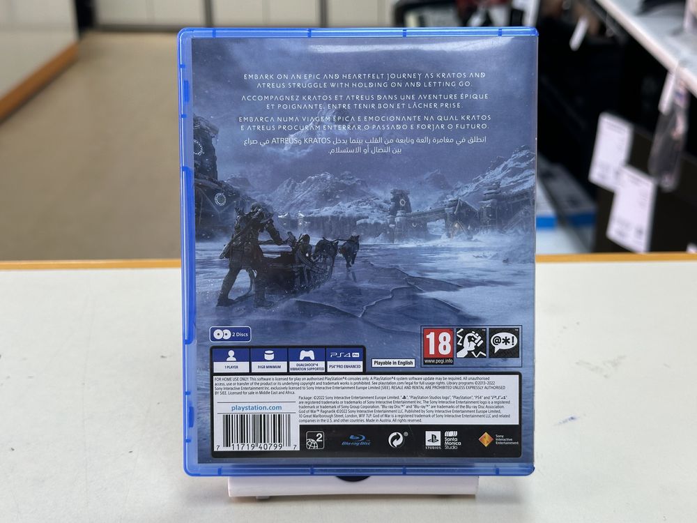 Игра Playstation 4 God of War Ragnarok
