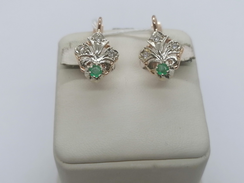 СЕРЬГИ БРИЛЛИАНТ (Au 585)