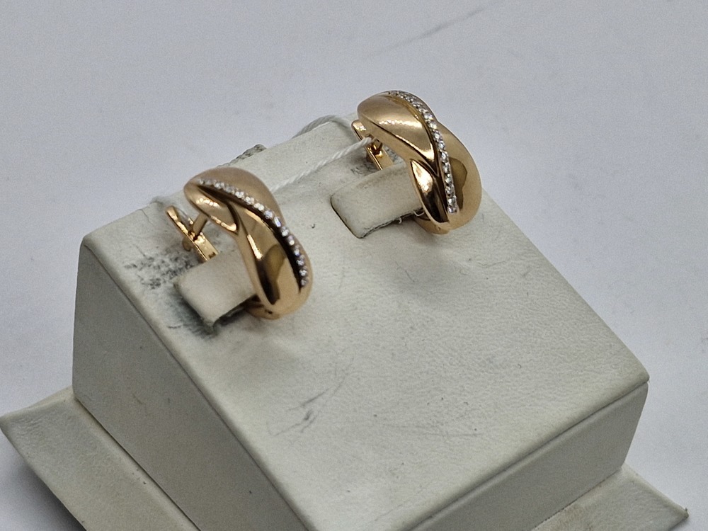 СКМИ585 СЕРЬГИ С КАМНЯМИ (Au 585) СКМИ585 СЕРЬГИ С КАМНЯМИ (Au 585)