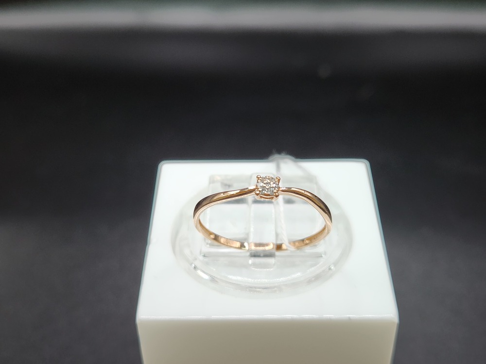 КОЛЬЦО БРИЛЛИАНТ Au 585