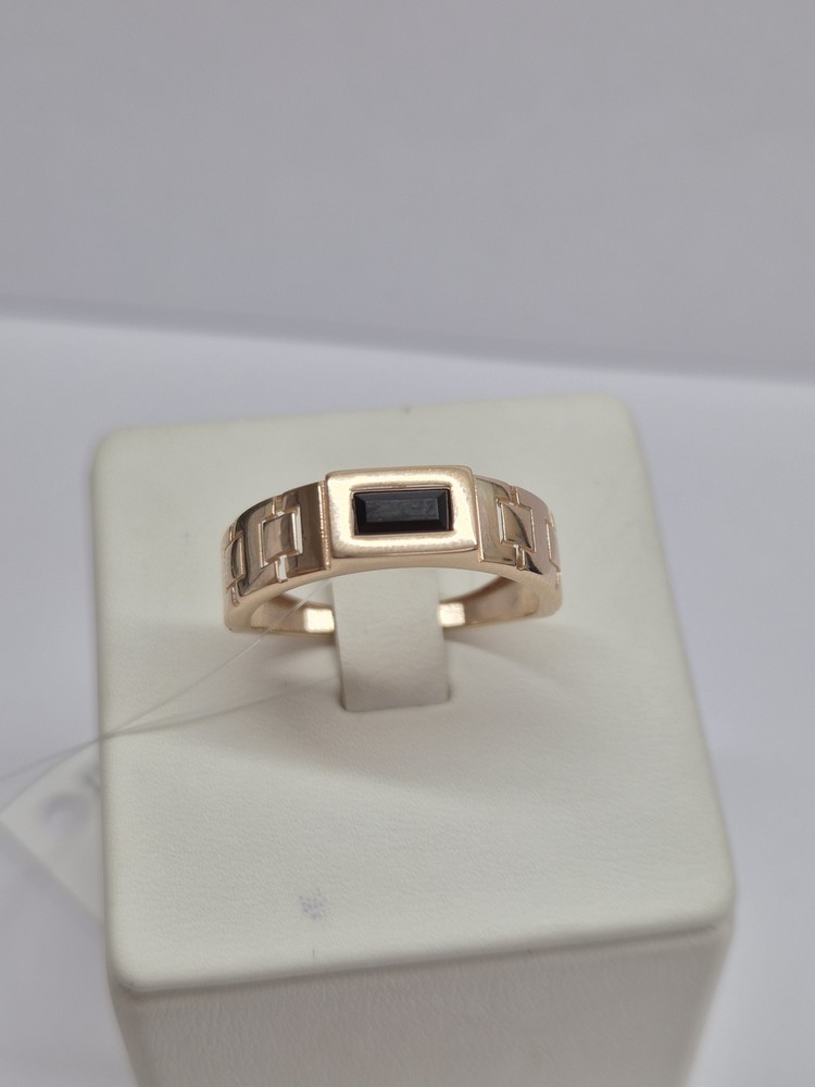 ПЕЧАТКА С КАМНЕМ (Au 585)