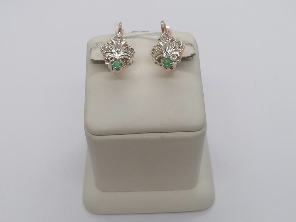 СЕРЬГИ БРИЛЛИАНТ (Au 585)