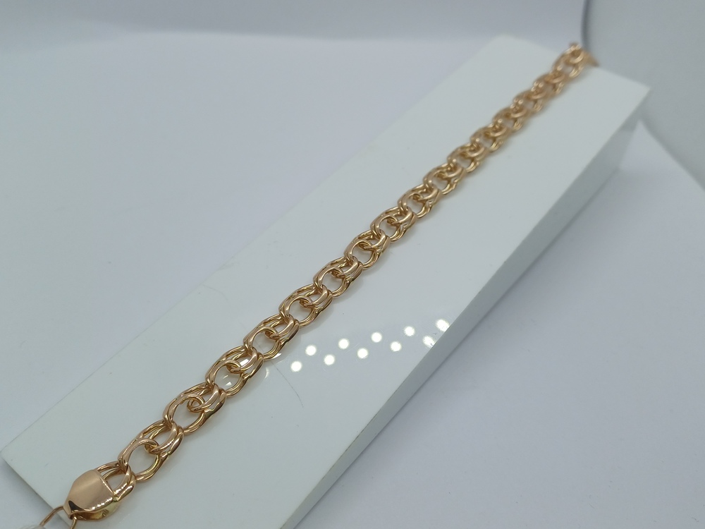 БРАСЛЕТ ПОЛНОВЕСНЫЙ Бисмарк (Au 585)