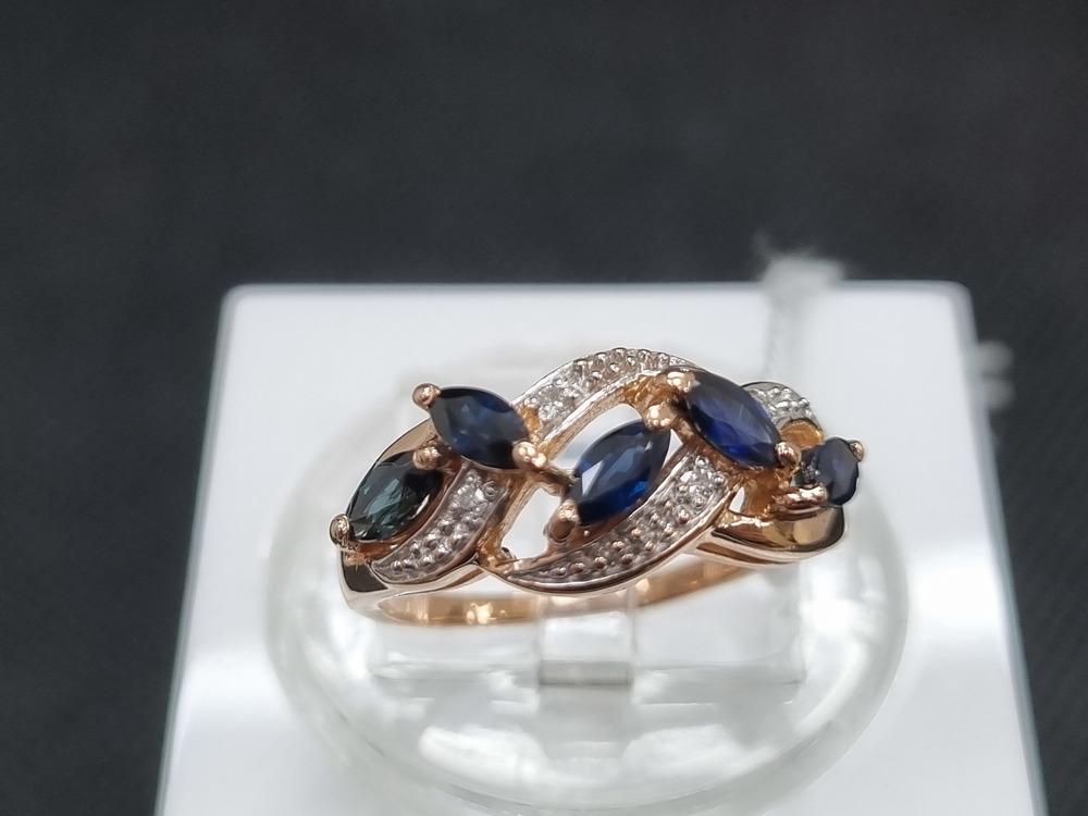 КОЛЬЦО БРИЛЛИАНТ Au 585