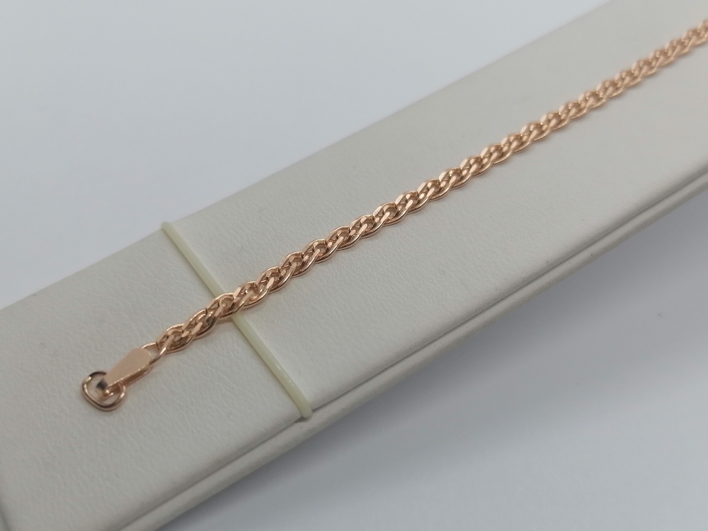 7050155-17 БРАСЛЕТ ПОЛНОВЕСНЫЙ Нона (Au 585)