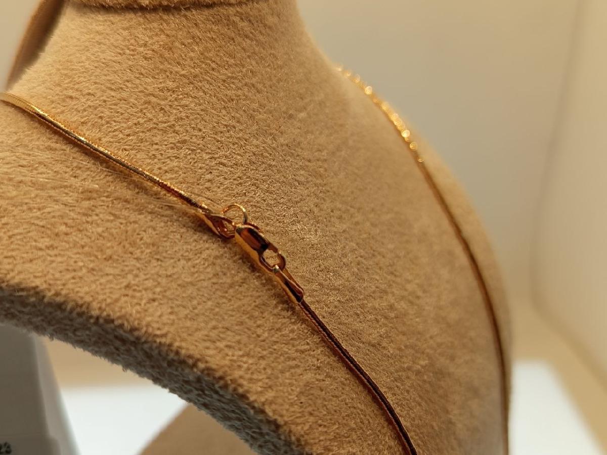 НЦ 12-078 ЦЕПЬ ПОЛНОВЕСНАЯ Жгут(снейк) (Au 585)