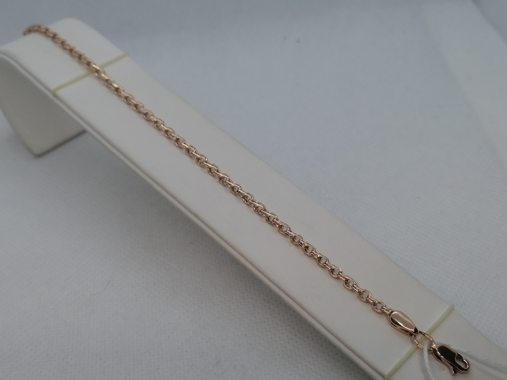 БРАСЛЕТ ПОЛНОВЕСНЫЙ Ручеек Au 585