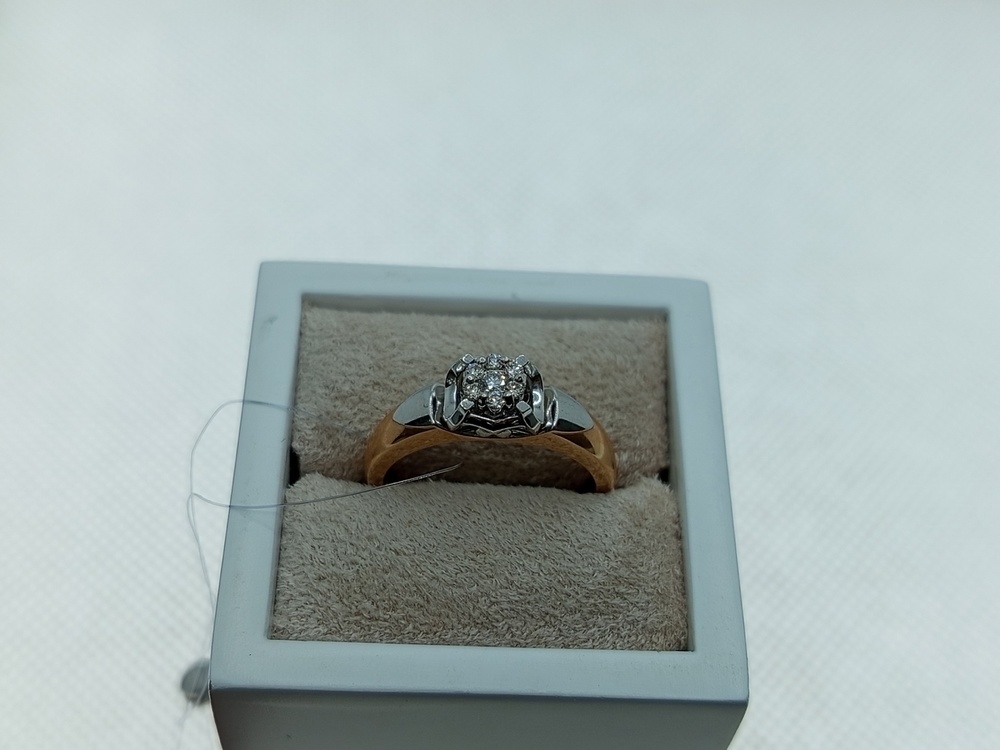 КОЛЬЦО БРИЛЛИАНТ (Au 585)