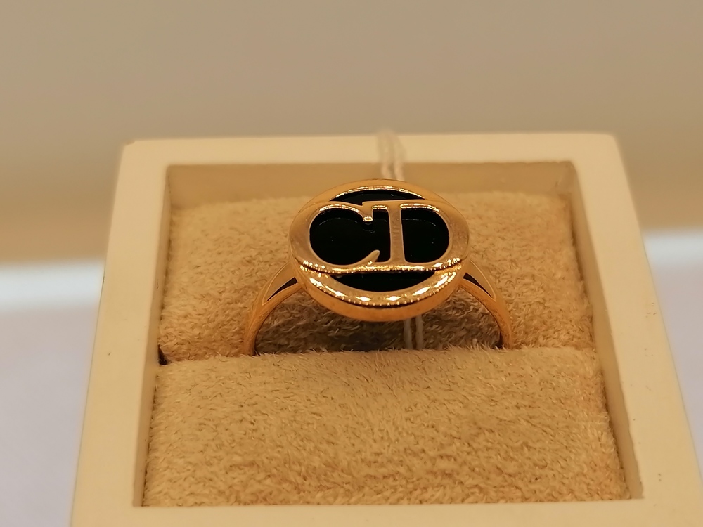 КОЛЬЦО АГАТ (Au 585)