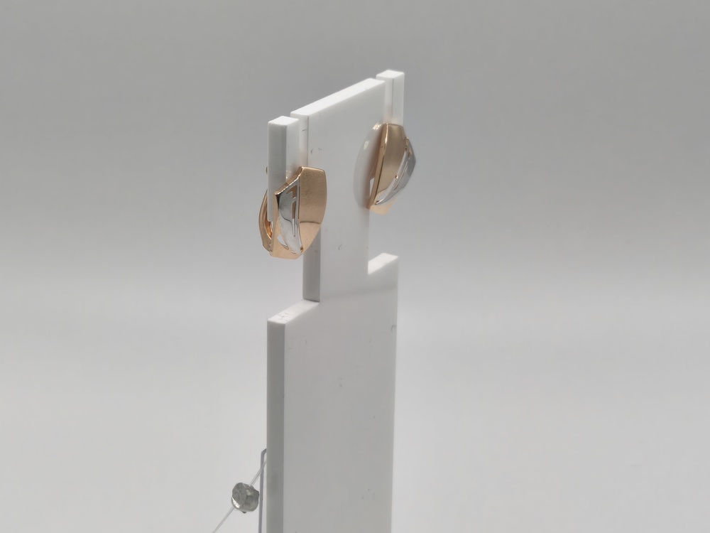 СЕРЬГИ БЕЗ КАМНЯ (Au 585)