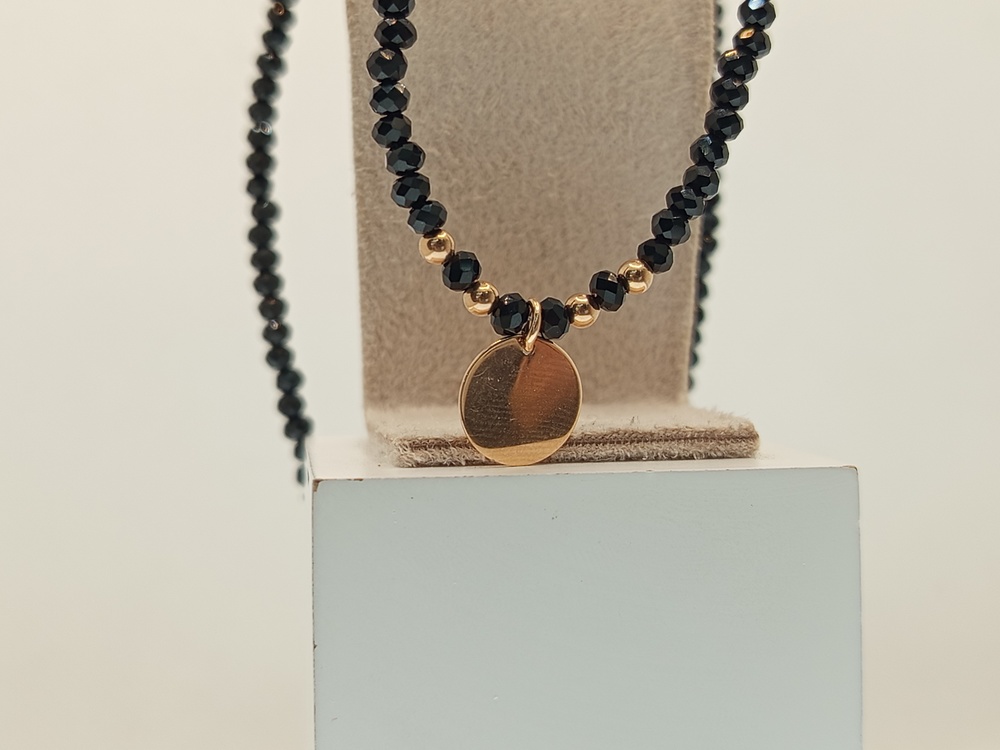 КОЛЬЕ С КАМНЯМИ (Au 585)