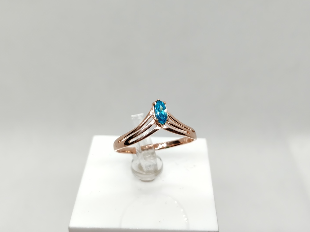 КОЛЬЦО С КАМНЕМ (Au 585)