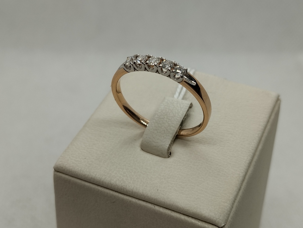 КОЛЬЦО БРИЛЛИАНТ Au 585