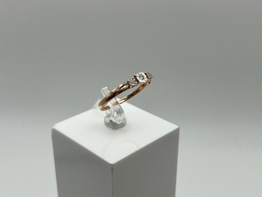 КОЛЬЦО БРИЛЛИАНТ Au 585