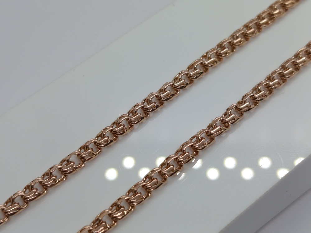 ЦЛБС585 ЦЕПЬ ПОЛНОВЕСНАЯ Бисмарк (Au 585) ЦЛБС585 ЦЕПЬ ПОЛНОВЕСНАЯ Бисмарк (Au 585)