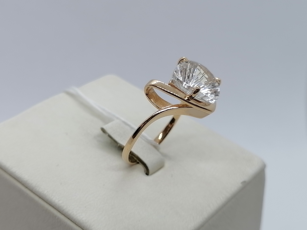 КОЛЬЦО С КАМНЕМ (Au 585)