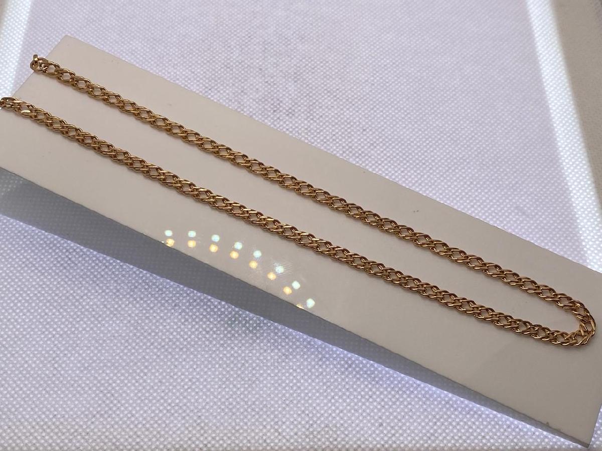 ЦПР2585 ЦЕПЬ ПУСТОТЕЛАЯ Ромб двойной (Au 585)