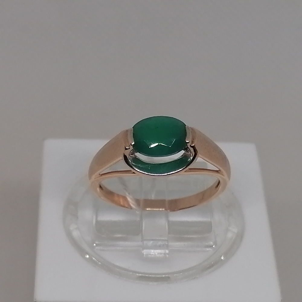 КОЛКМ585 КОЛЬЦО С КАМНЕМ (Au 585)