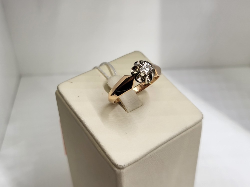 КОЛЬЦО БРИЛЛИАНТ Au 583