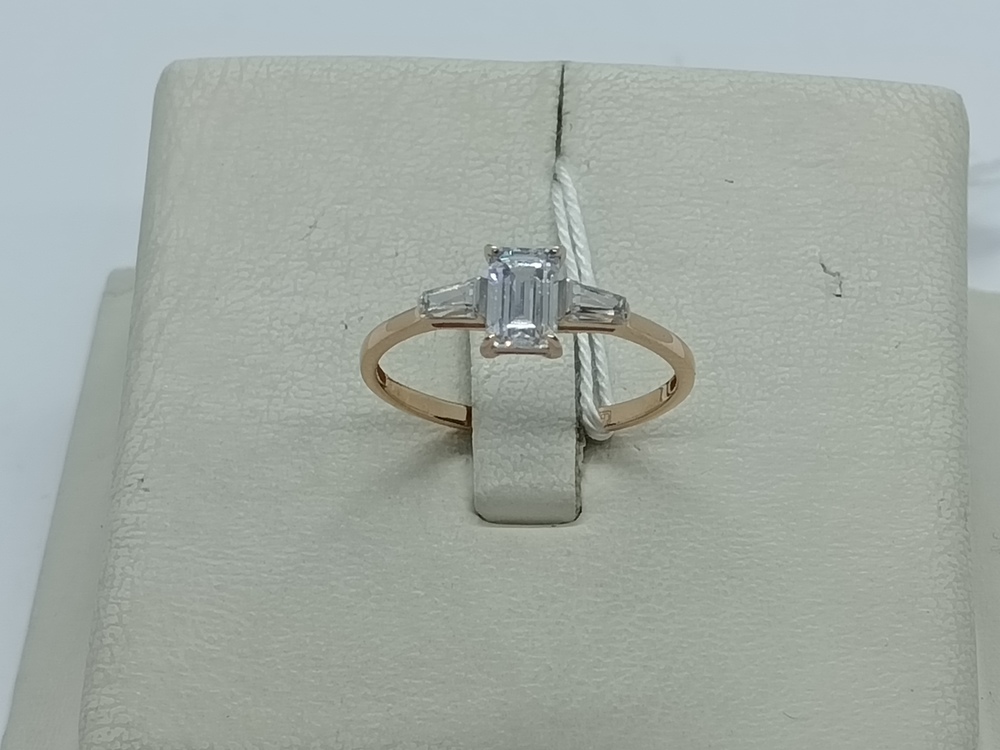 КОЛКМИ585 КОЛЬЦО С КАМНЯМИ (Au 585)