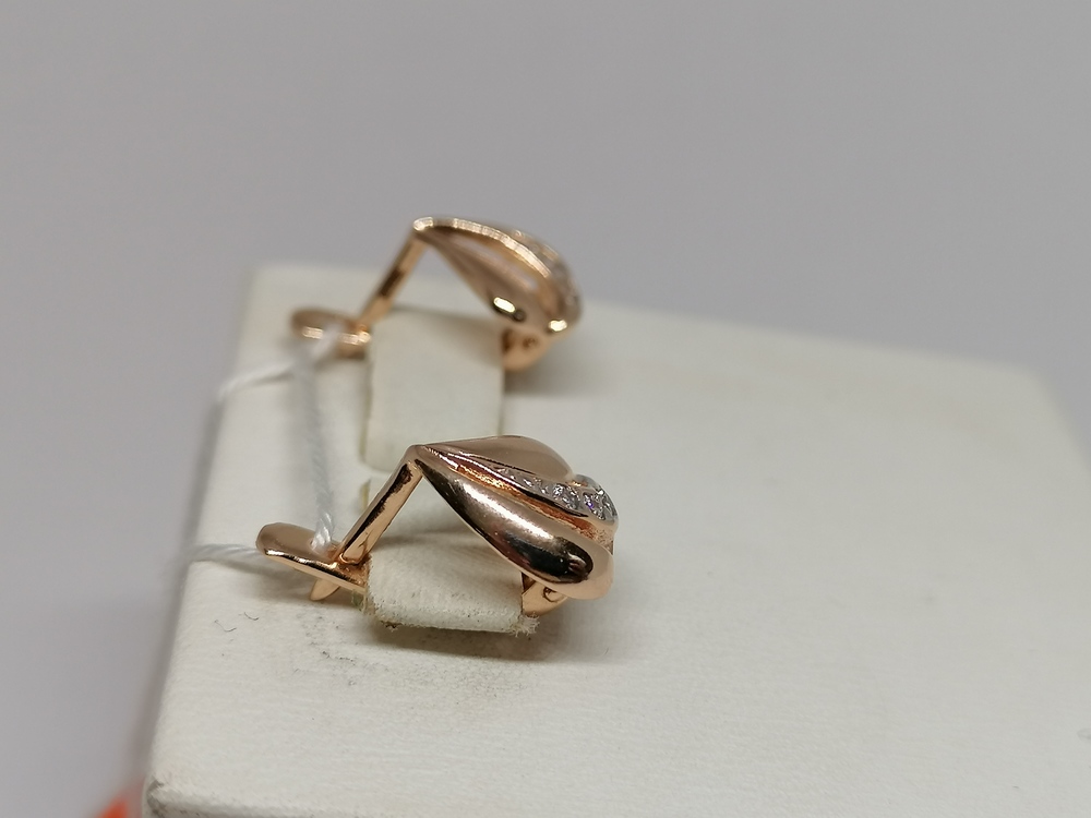 СЕРЬГИ С КАМНЯМИ (Au 585)