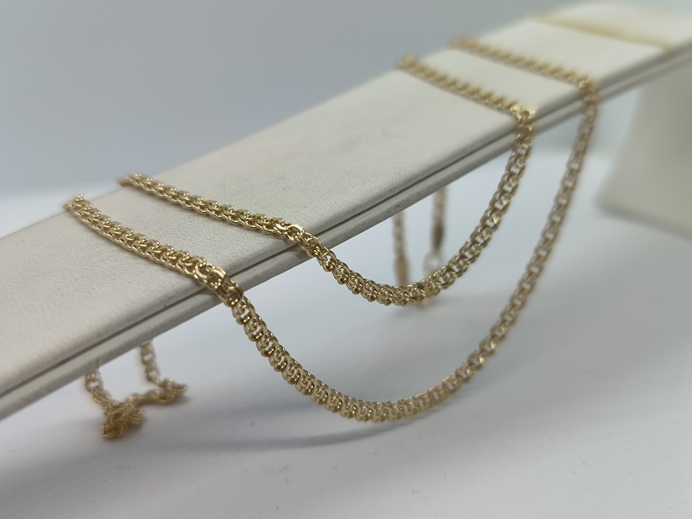 ЦЕПЬ ПОЛНОВЕСНАЯ Бисмарк (Au 585)