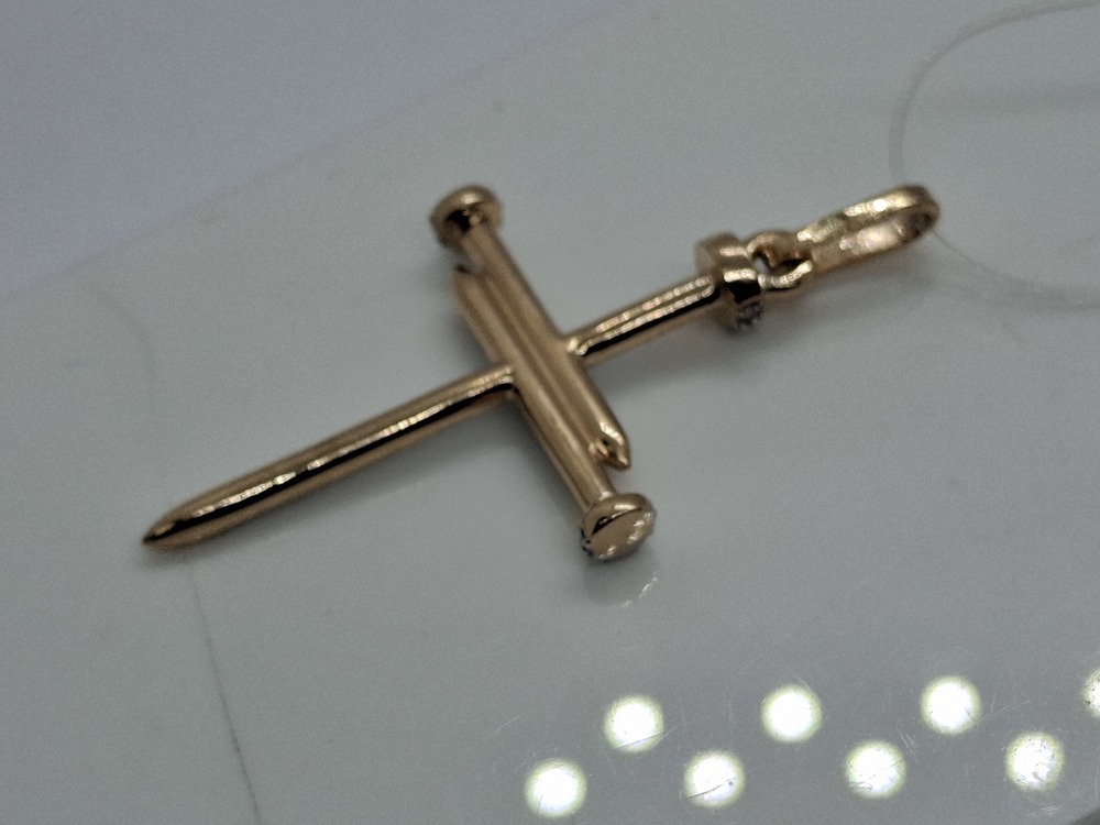 ПОДВЕСКА С КАМНЯМИ (Au 585)