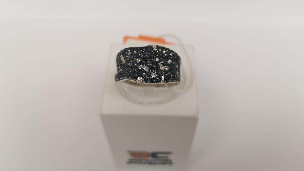 КОЛКМИ585 КОЛЬЦО С КАМНЯМИ (Au 585)