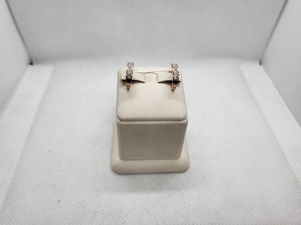 СЕРЬГИ С КАМНЯМИ (Au 585)