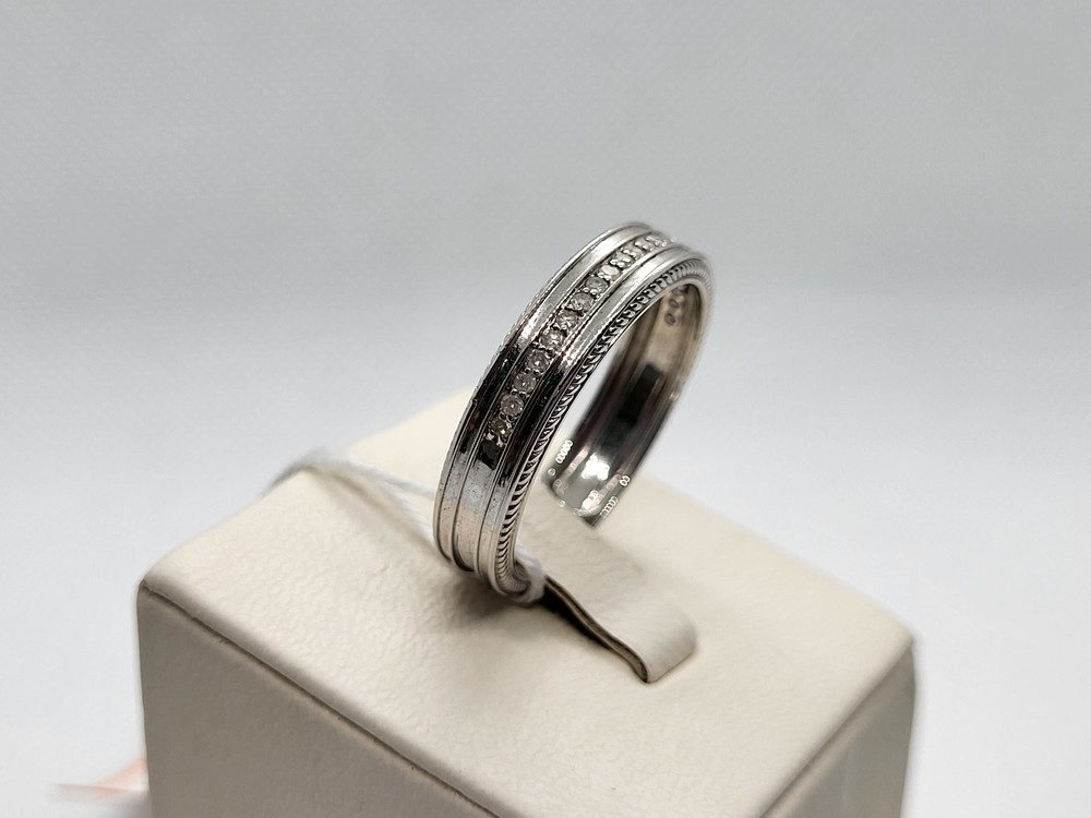 ОБРУЧАЛЬНОЕ КОЛЬЦО БРИЛЛИАНТ Au 750