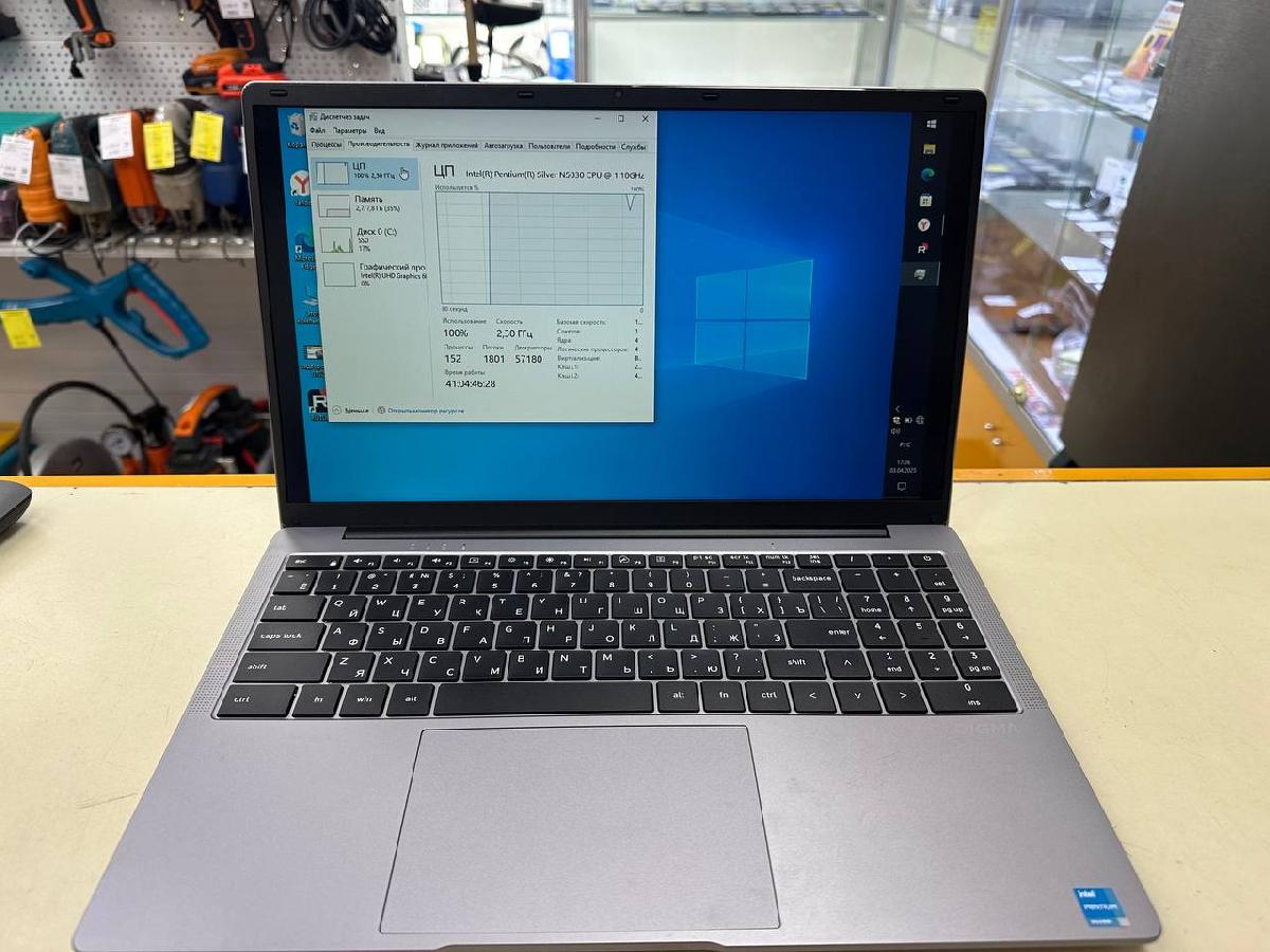 Ноутбук DIGMA EVE 15-417; Silver N5030, Intel UHD Graphics 605, 8 Гб, 240 Гб, Нет