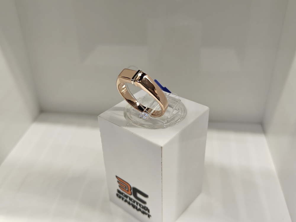 01-0049 КОЛЬЦО ПЕЧАТКА без камня (Au 585)