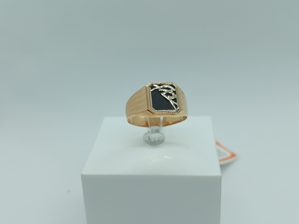 ПЕЧАТКА С КАМНЕМ (Au 585)