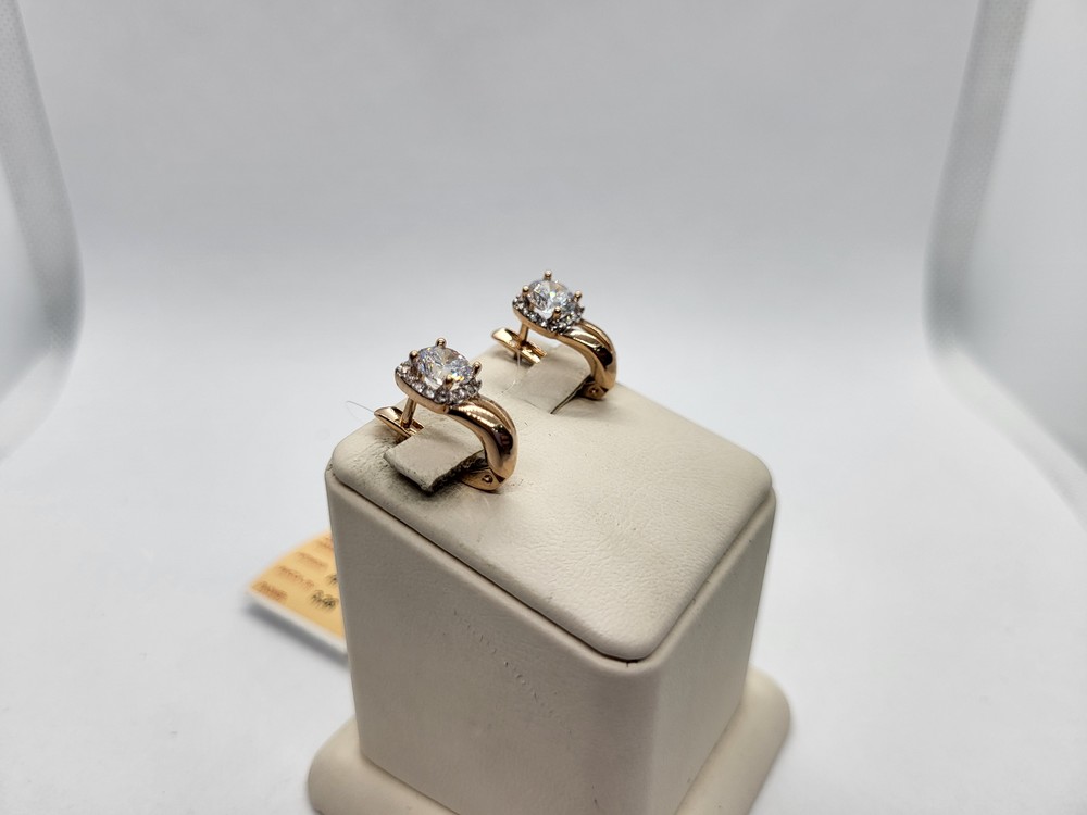 СЕРЬГИ С КАМНЯМИ (Au 585)