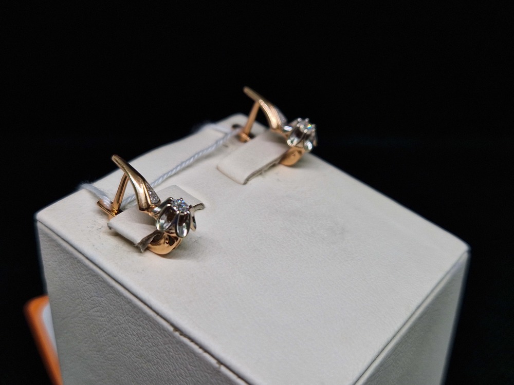 СЕРЬГИ БРИЛЛИАНТ (Au 585)