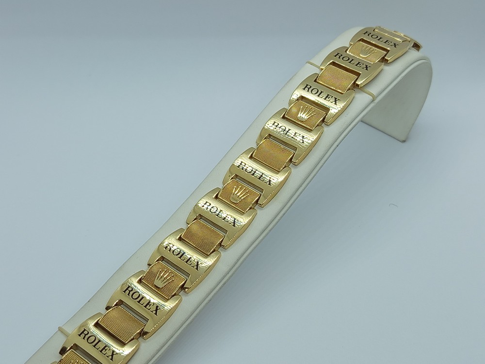 БРАСЛЕТ ПУСТОТЕЛЫЙ Фантазия Au 585