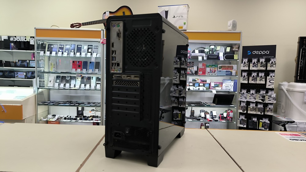 Системный блок Deepcool; Core i3-10100F, GeForce GTX 1050 Ti, 16 Гб, 500 Гб, 250 Гб