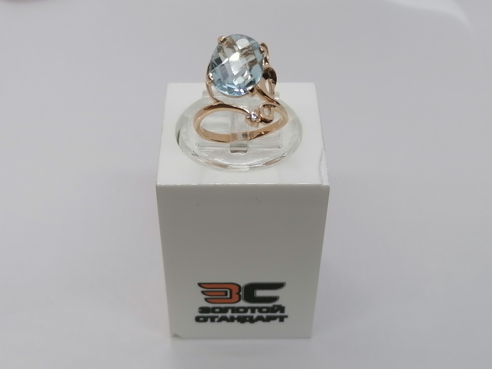 КОЛКМИ585 КОЛЬЦО С КАМНЯМИ (Au 585)